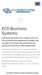 Mobile Screenshot of ecobusinesssystems.com